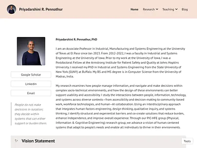 Priyadarshini R. Pennathur