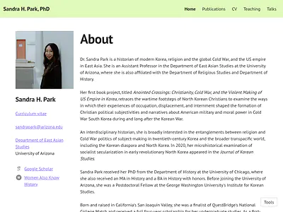 Sandra H. Park, PhD