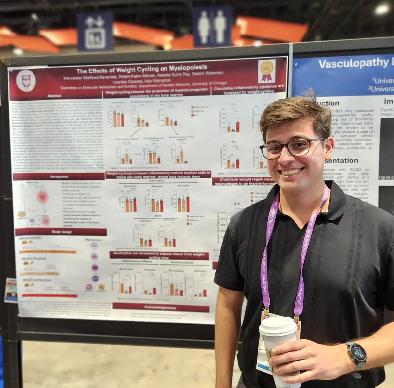 Wenceslao wins Trainee Award for his poster