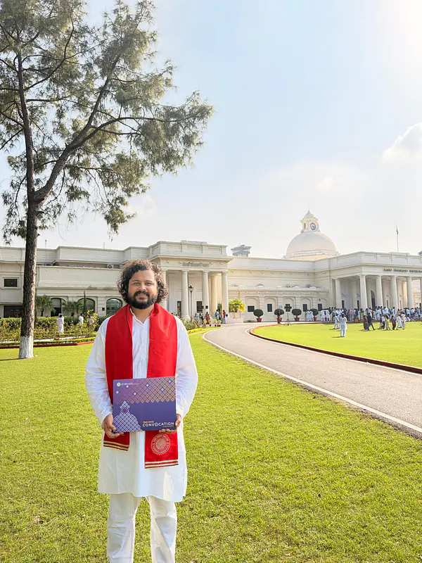 PhD convocation on Aug 20, 2026