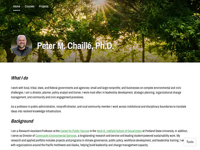 Peter M. Chaillé, Ph.D.