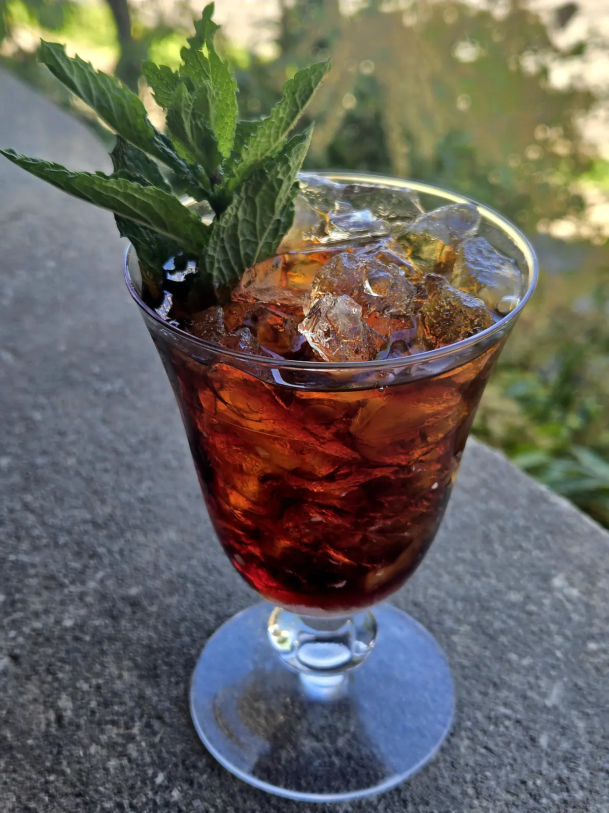 Coconut Sugar Mint Julep by the Author