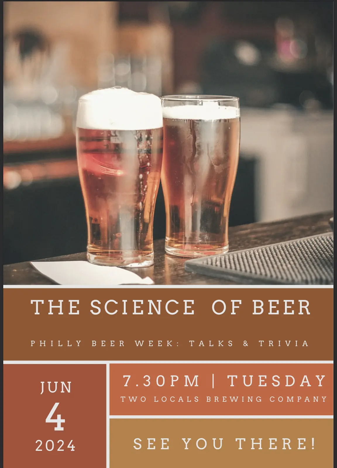 The Science of Beer Poster
