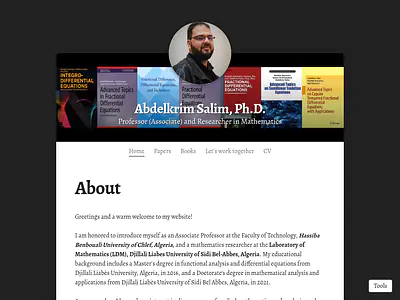Abdelkrim Salim, Ph.D.