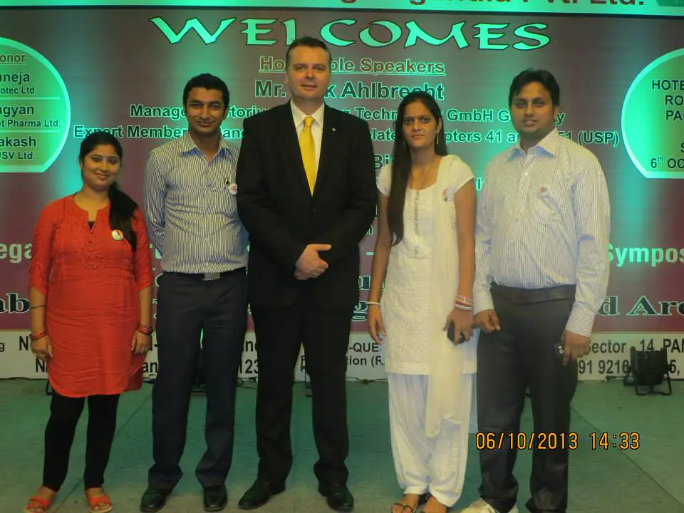 With member of United Stated Pharmacopoeia committee 