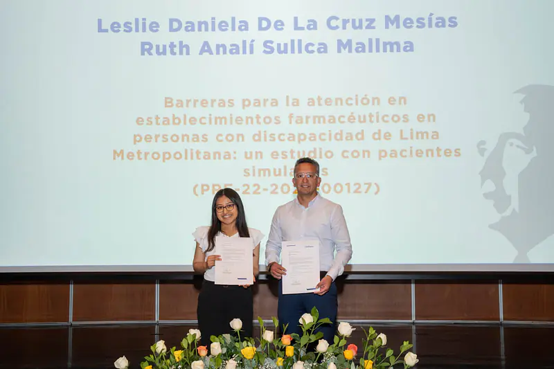 En 2026, el proyecto de tesis de Leslie y Ruth, enfocado en las barreras para la atención en establecimientos farmacéuticos de personas con discapacidad, fue seleccionado para recibir un fondo competitivo de investigación.