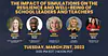 Honored to join a panel of researchers to discuss the power of simulation for leadership preparation. 