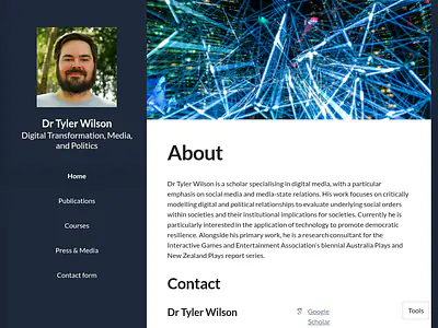 Dr Tyler Wilson