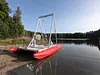 Germany, Brandenburg (2022): Obtaining short lacustrine sediment cores
