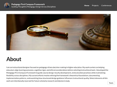 Pedagogy First Compass Framework