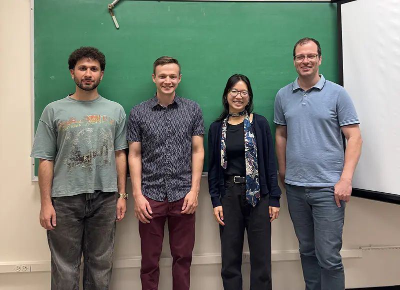 PI and Grad student team!