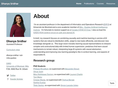 Dhanya Sridhar