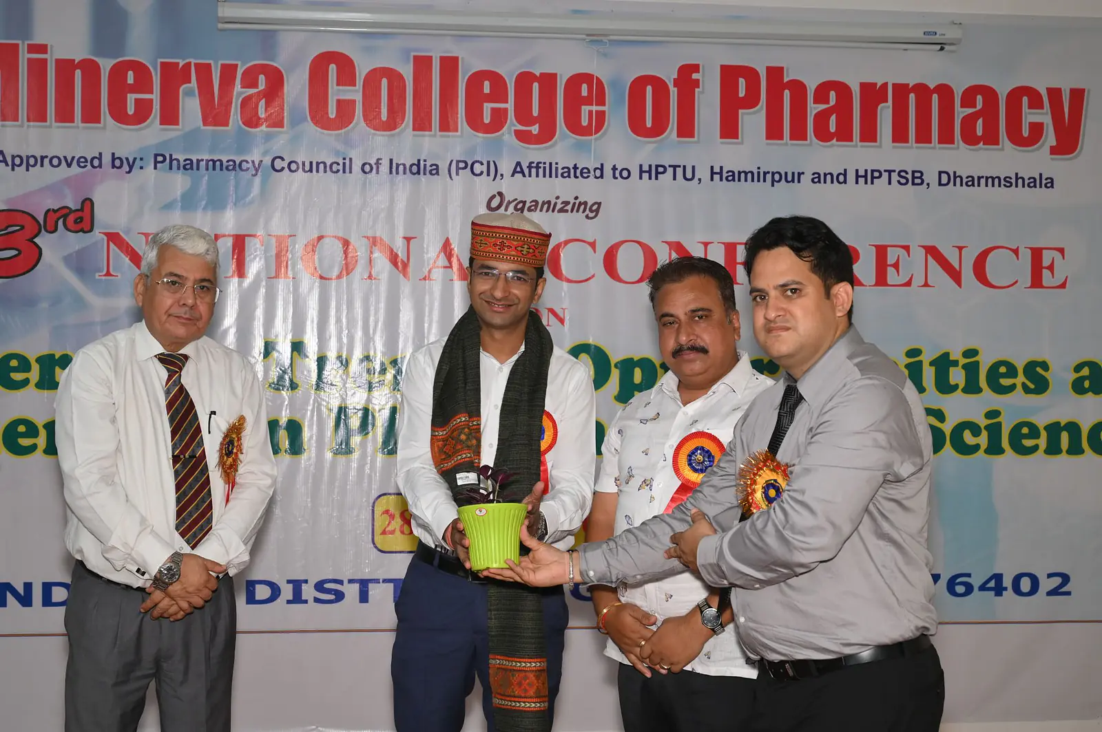 Keynote Speaker at the 3rd National Conference at Minerva College of Pharmacy, Kangra, Himachal Pradesh
