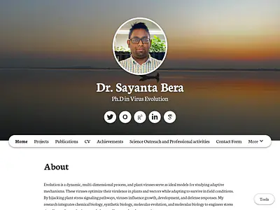 Dr. Sayanta Bera