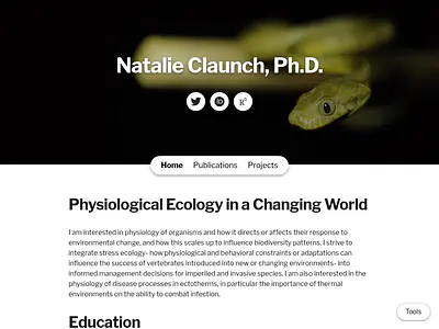 Natalie Claunch, Ph.D.
