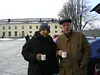 Apolinar Picado (left) and Late Prof. Dr.-Ing. habil. Luis Moreno (right) at the Drottningholm Palace in Stockholm, Sweden