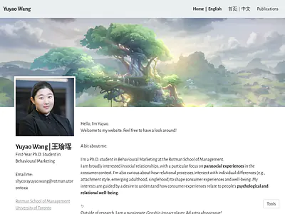 Yuyao Wang