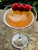 French Martini with Raspberry Garnish