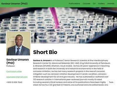 Saviour Umoren (PhD)