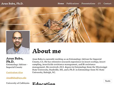 Arun Babu, Ph.D.