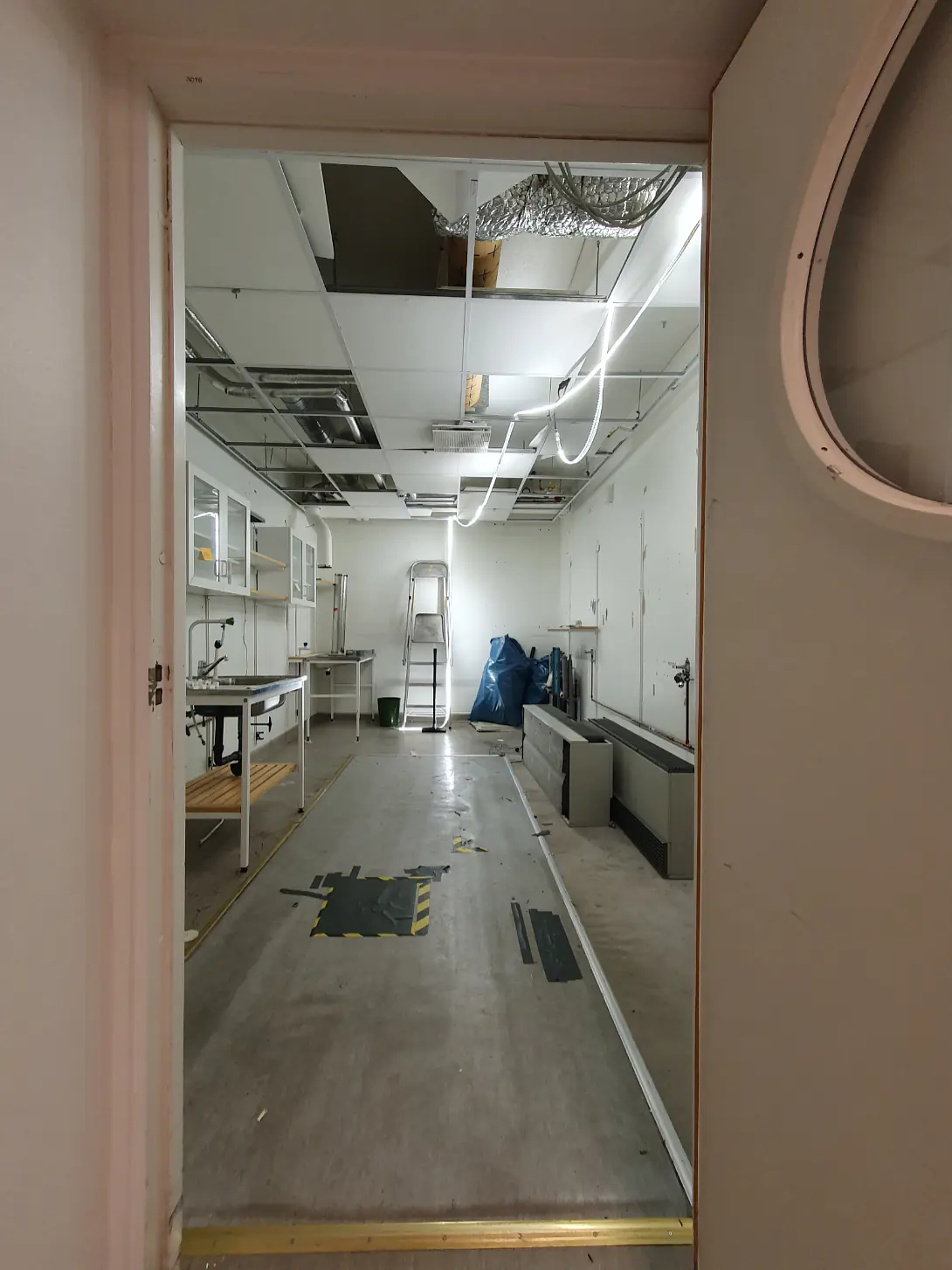 The empty old lab