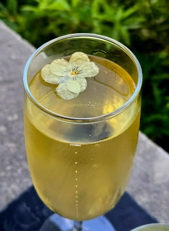 Jardin Royale - Champagne Flute