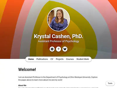 Krystal Cashen, PhD.