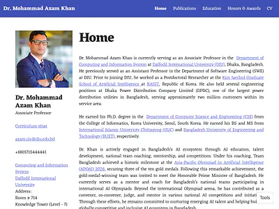 Dr. Mohammad Azam Khan