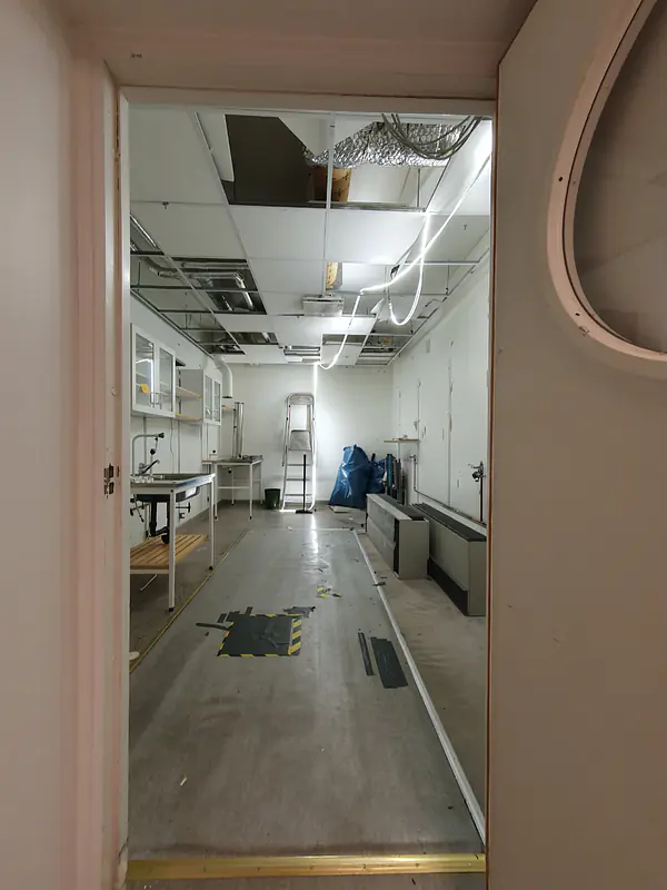 The empty old lab