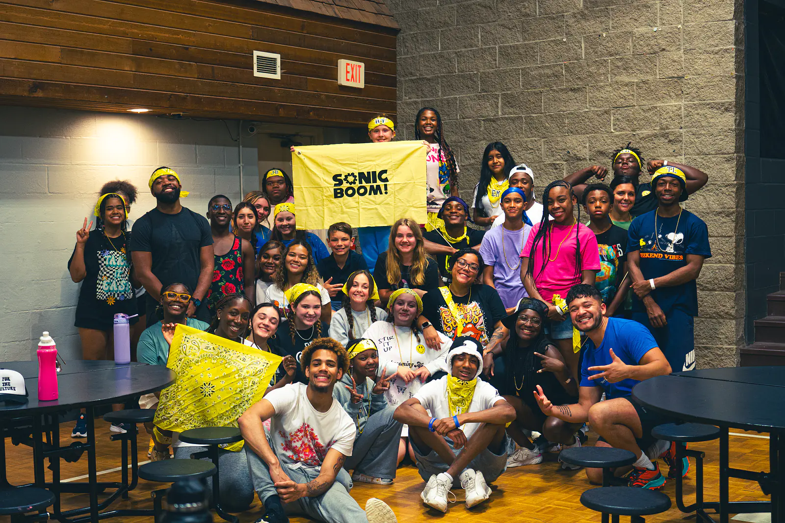 My team at my church camp retreat:)