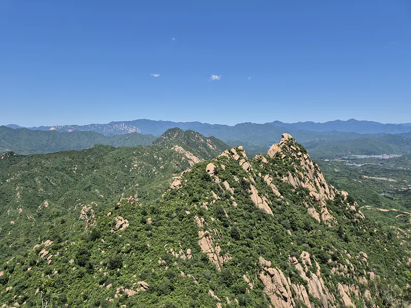 China, Beijing, Changping (2025): View from Yinshan