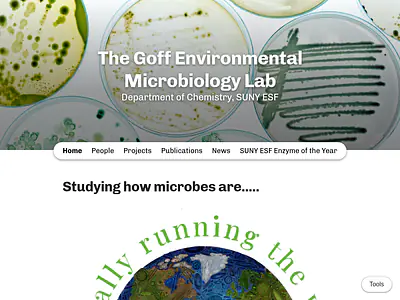 The Goff Environmental Microbiology Lab