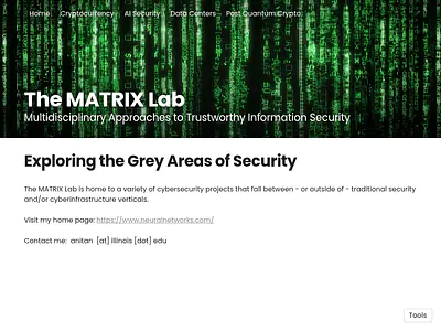 The MATRIX Lab