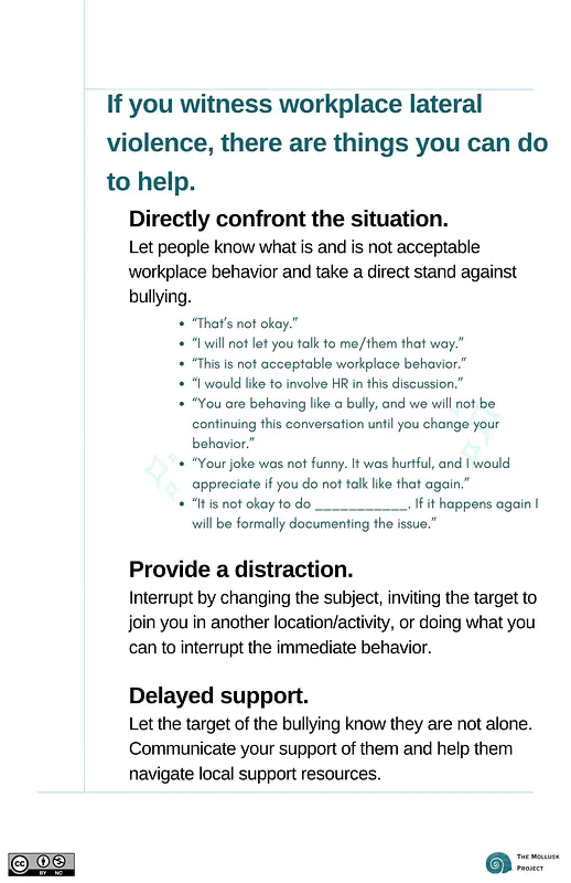 11x17in statements to intervene poster