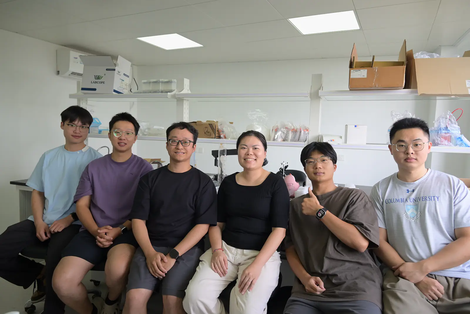 September 15, 2026 — Our first in-person full lab gathering in the lab