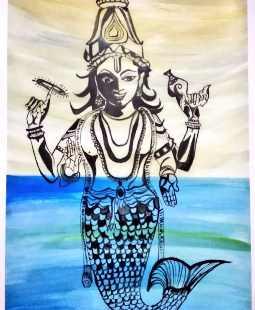 Matsya Avatāra of Viṣṇu, 2021