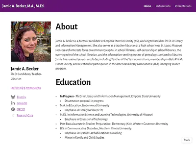 Jamie A. Becker, M.A., M.Ed.