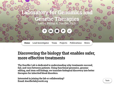 Laboratory for Genomics and Genetic Therapies