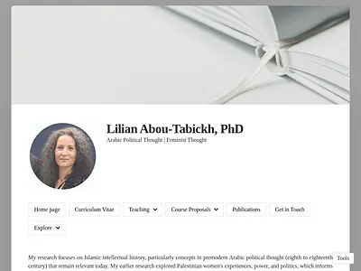 Lilian Abou-Tabickh, PhD 