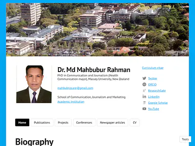 Dr. Md Mahbubur Rahman