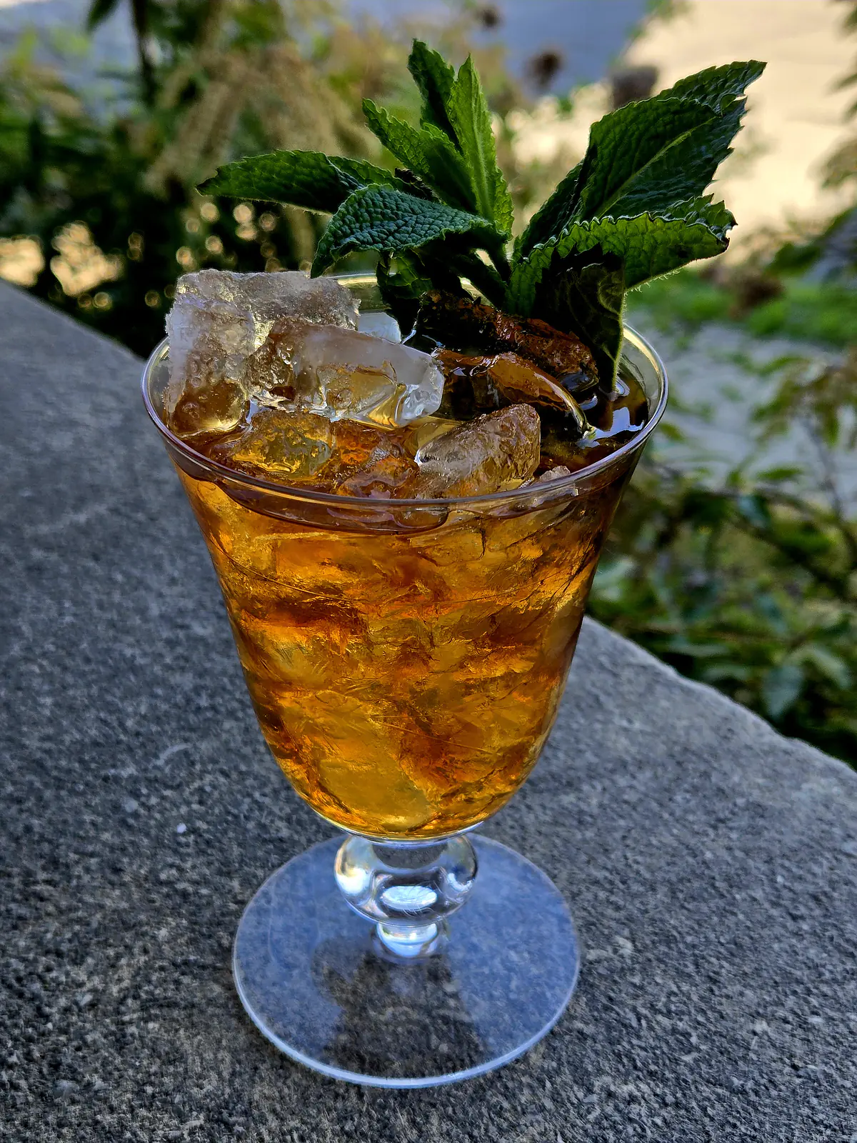 Coconut Washed Mint Julep by the Author