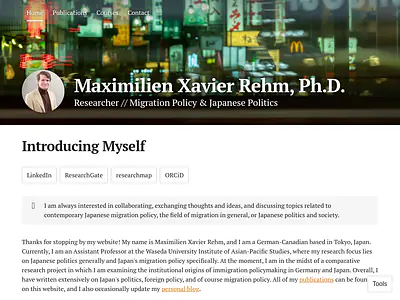 Maximilien Xavier Rehm, Ph.D. 