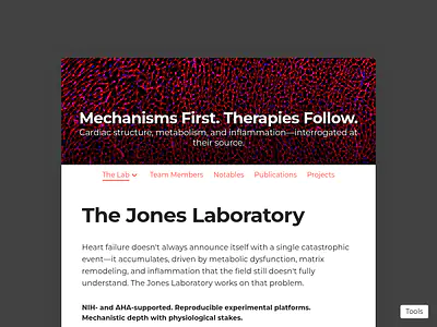 Mechanisms First. Therapies Follow.