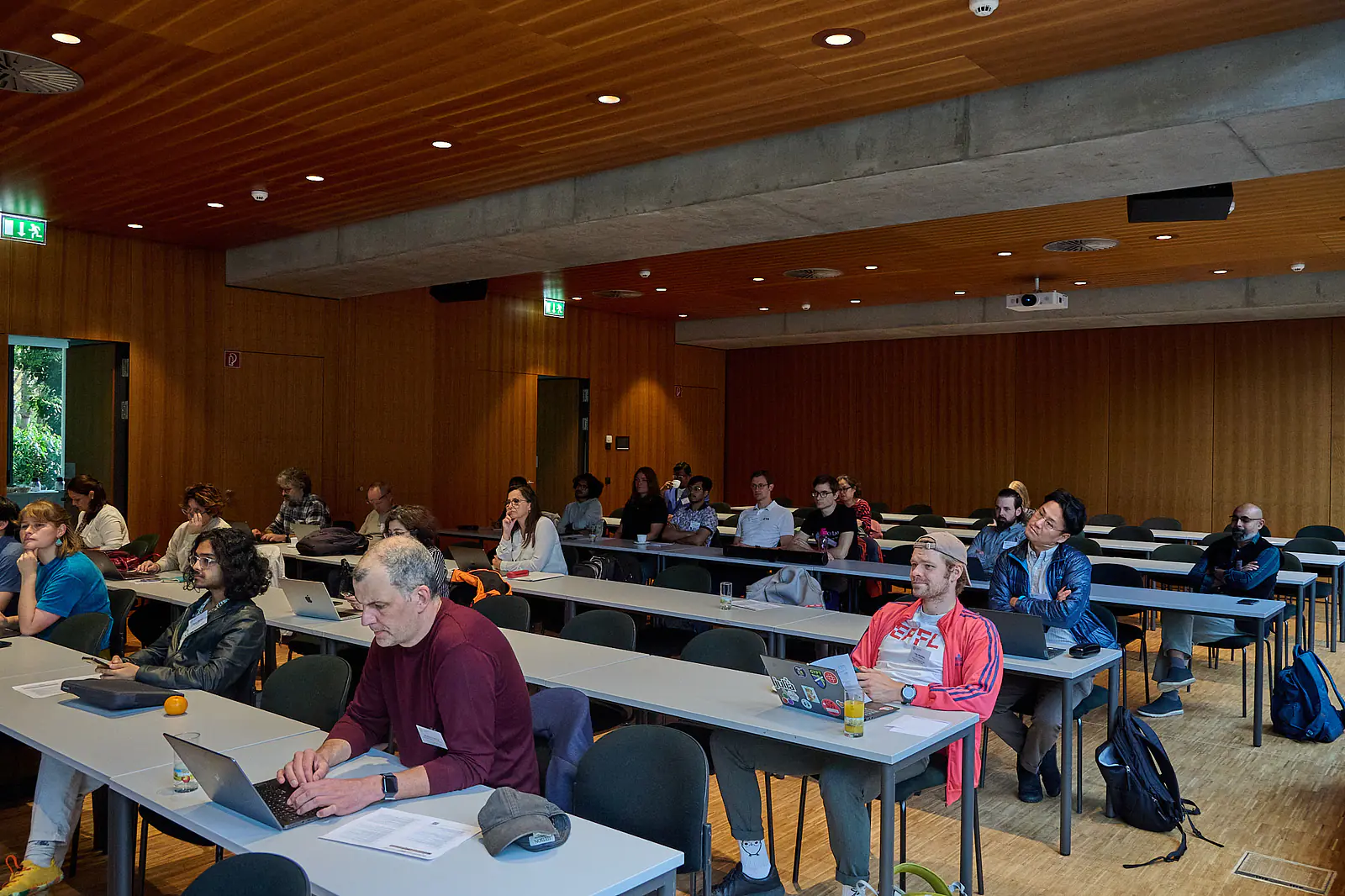 Room full of attendees