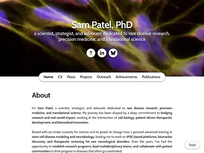 Sam Patel, PhD