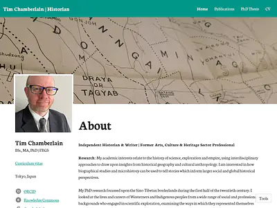 Tim Chamberlain | Historian