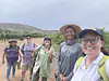 Group photo after collecting roots at a vineyard in Cornville, AZ