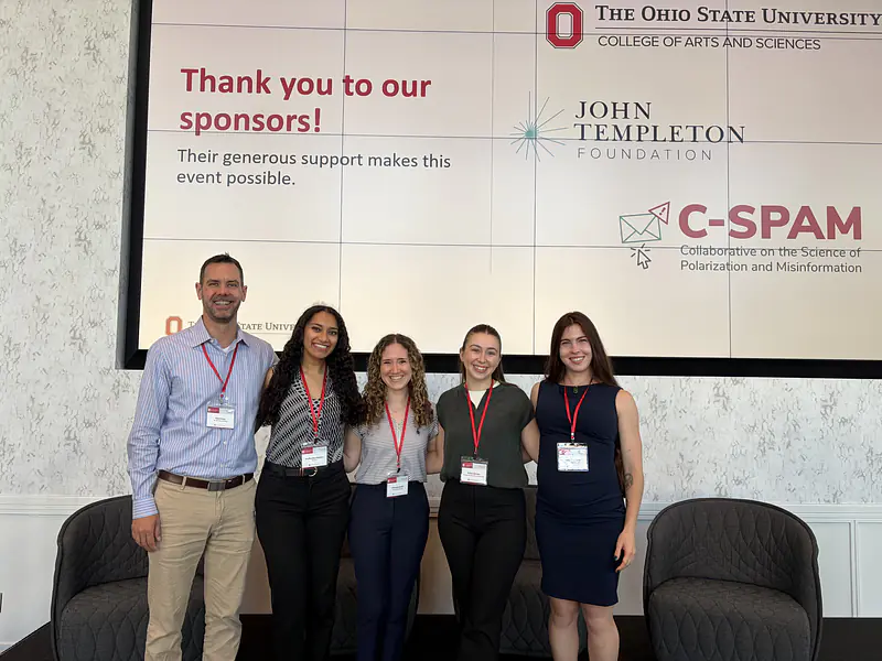 From left: Kurt Gray, Madhulika Shastry, Miranda Stiehl, Helen Devine, Danica Dillion