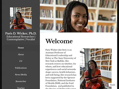 Paris D. Wicker, Ph.D.