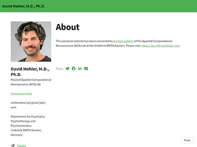 David Mehler, M.D., Ph.D.
